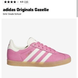 Girls grade school ✨adidas original gazelle ✨ used ✨